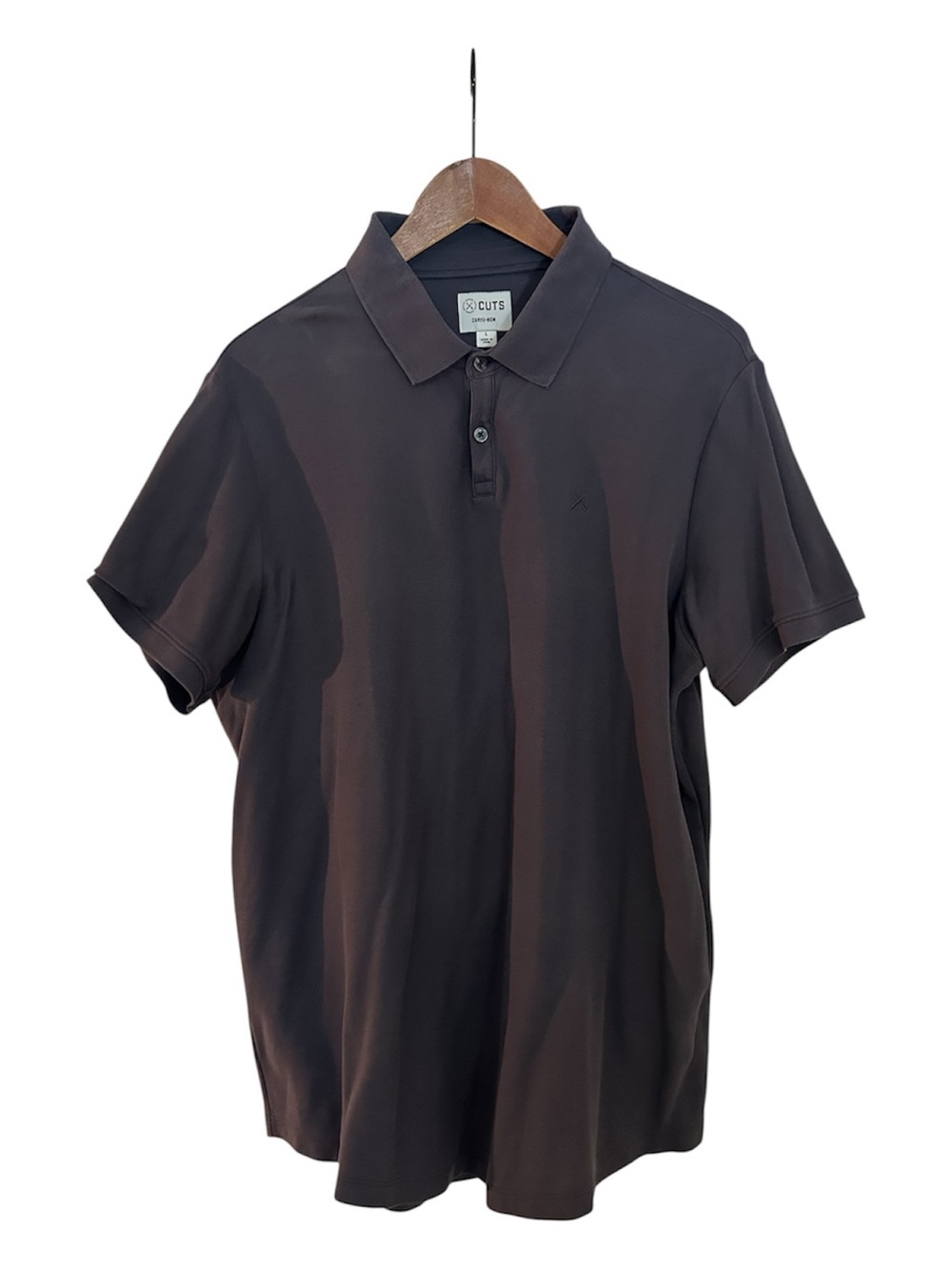 CUTS Clothing - 100% Pima Cotton Curved-Hem Polo